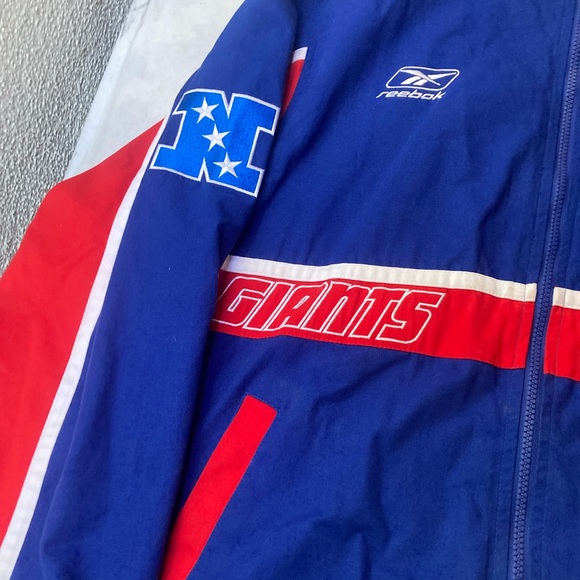 NFL New York giants Reebok jacket nascar style medium - Picture 2 of 6